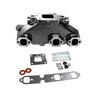 メルクルーザー V6 エンジンの樹脂鋳造海洋排気 manifolds 乾燥関節ライザー