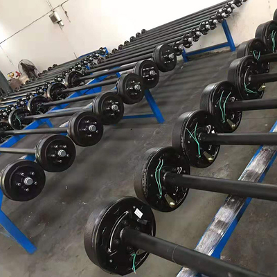 トレーラー部品 3500 lb 5 lug 電動ブレーキ トレーラー軸組